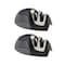 1947Kitchen Dual Edge Grip Ultra Sharp Knife Sharpener, 2PK TI-CHAKS-BLA-2PK - alternate 1